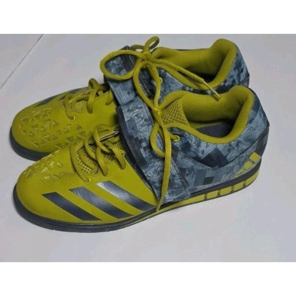 Size 9 adidas Powerlift 3 Yellow